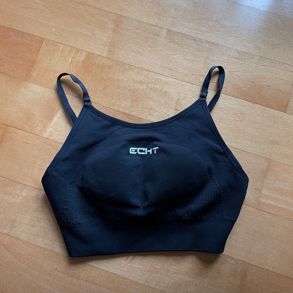 ECHT Arise Key Sports Bra Black Size Large - Picture 4 of 7